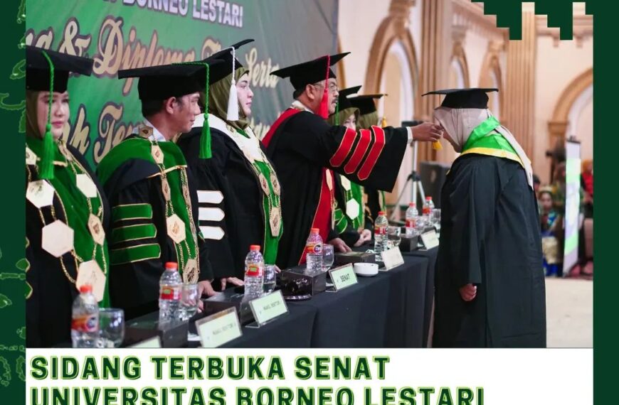 Wisuda Universitas Borneo Lestari Ke-I