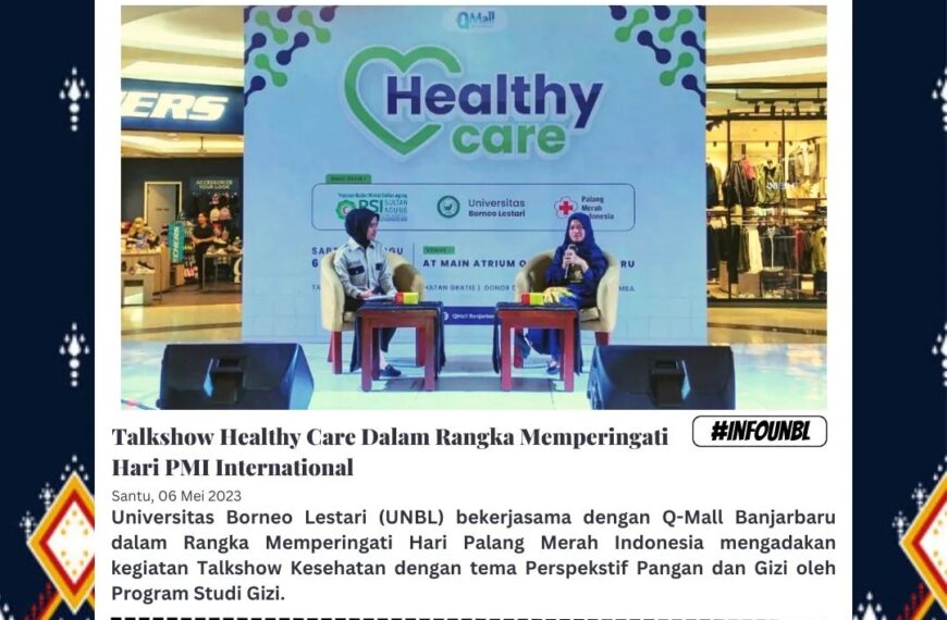 Talkshow Kesehatan Dan Pemeriksaan Kesehatan Secara Gratis Di Atrium Q-Mall Banjarbaru