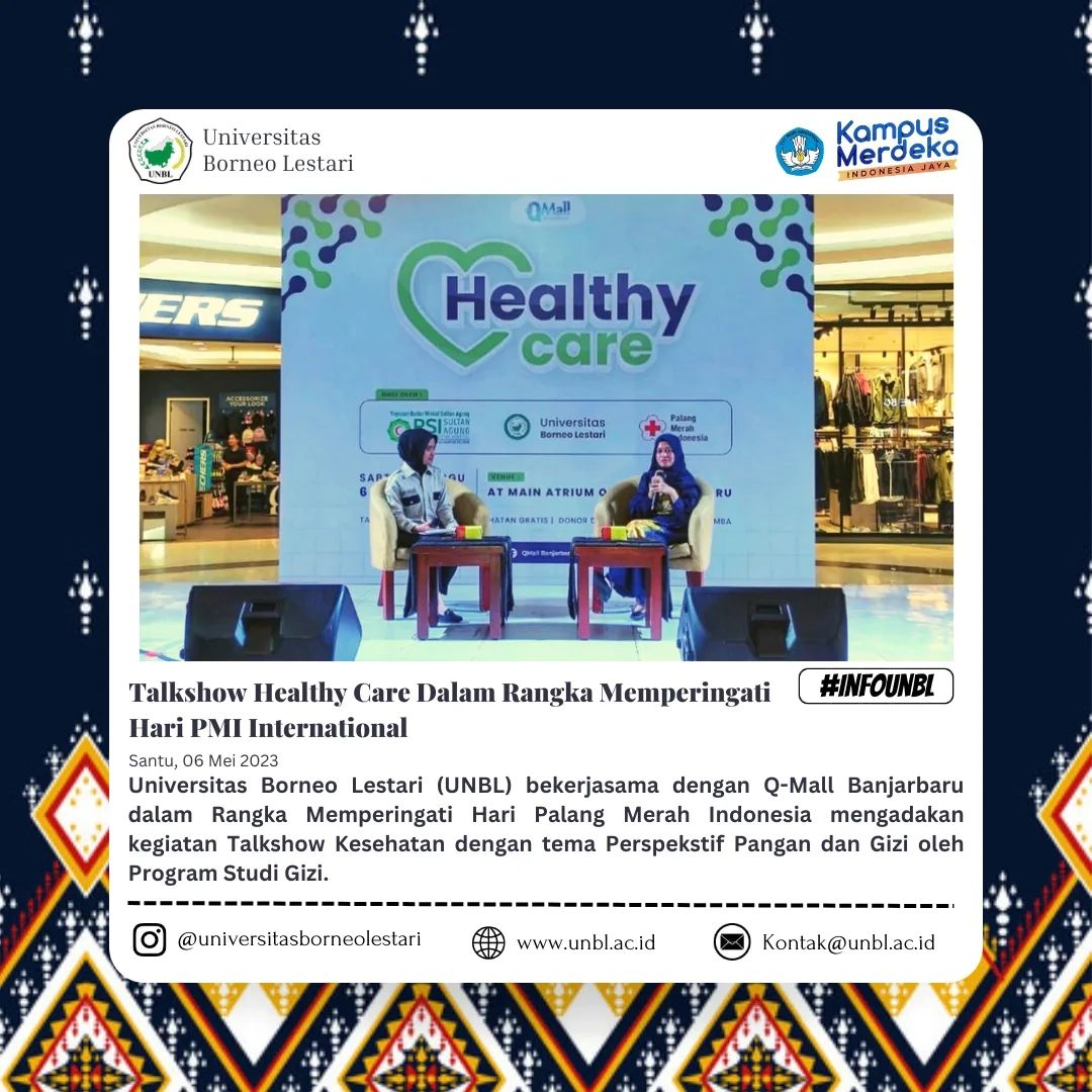Talkshow Kesehatan Dan Pemeriksaan Kesehatan Secara Gratis Di Atrium Q-Mall Banjarbaru