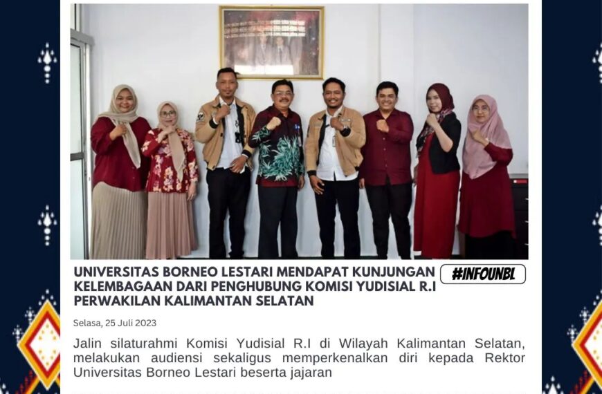 Kunjungan Kelembagaan Penghubung Komisi Yudisial R.I Perwakilan Kalimantan Selatan