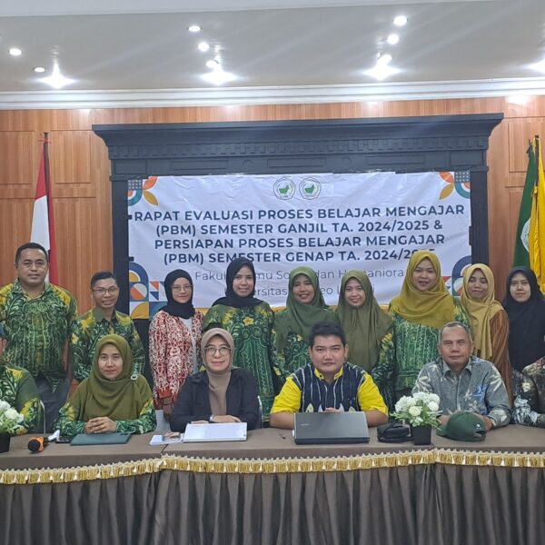 Rapat Evaluasi PBM Semester Ganjil TA 2024/2025 dan Persiapan PBM Semester Genap TA 2024/2025 Fakultas Ilmu Sosial dan Humaniora UNBL
