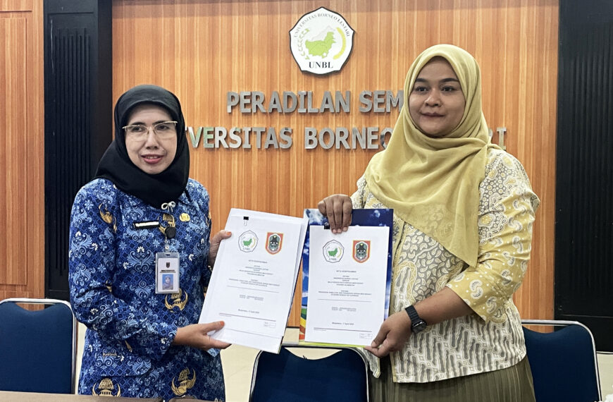 Sosialisasi Kesehatan Olahraga dan Penandatanganan MoU antara Universitas Borneo Lestari dan BKOM Provinsi Kalimantan Selatan